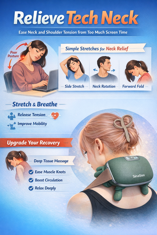 3 Simple Neck Stretches To Fix Tech Neck (Do This Daily for Relief)