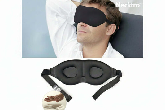Necktro™ Ultra-Soft Sleep Eye Mask