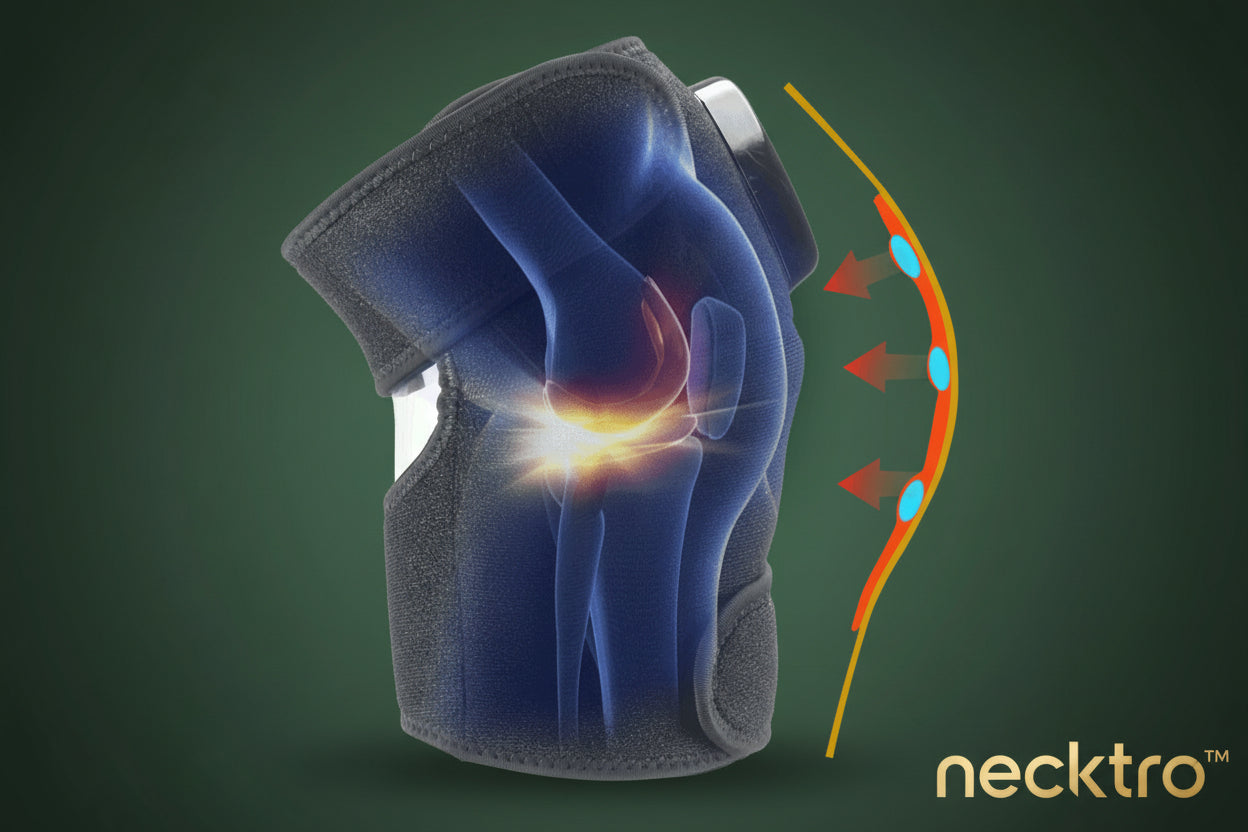 NeckTro Heating Knee Massager