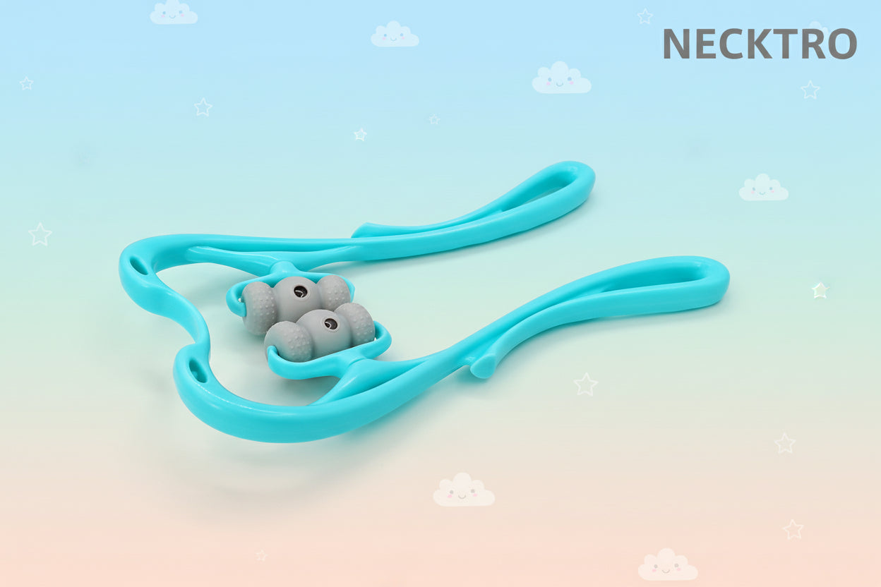 Neck Massage Roller – Necktro™ Handheld Massager for Muscle Relief