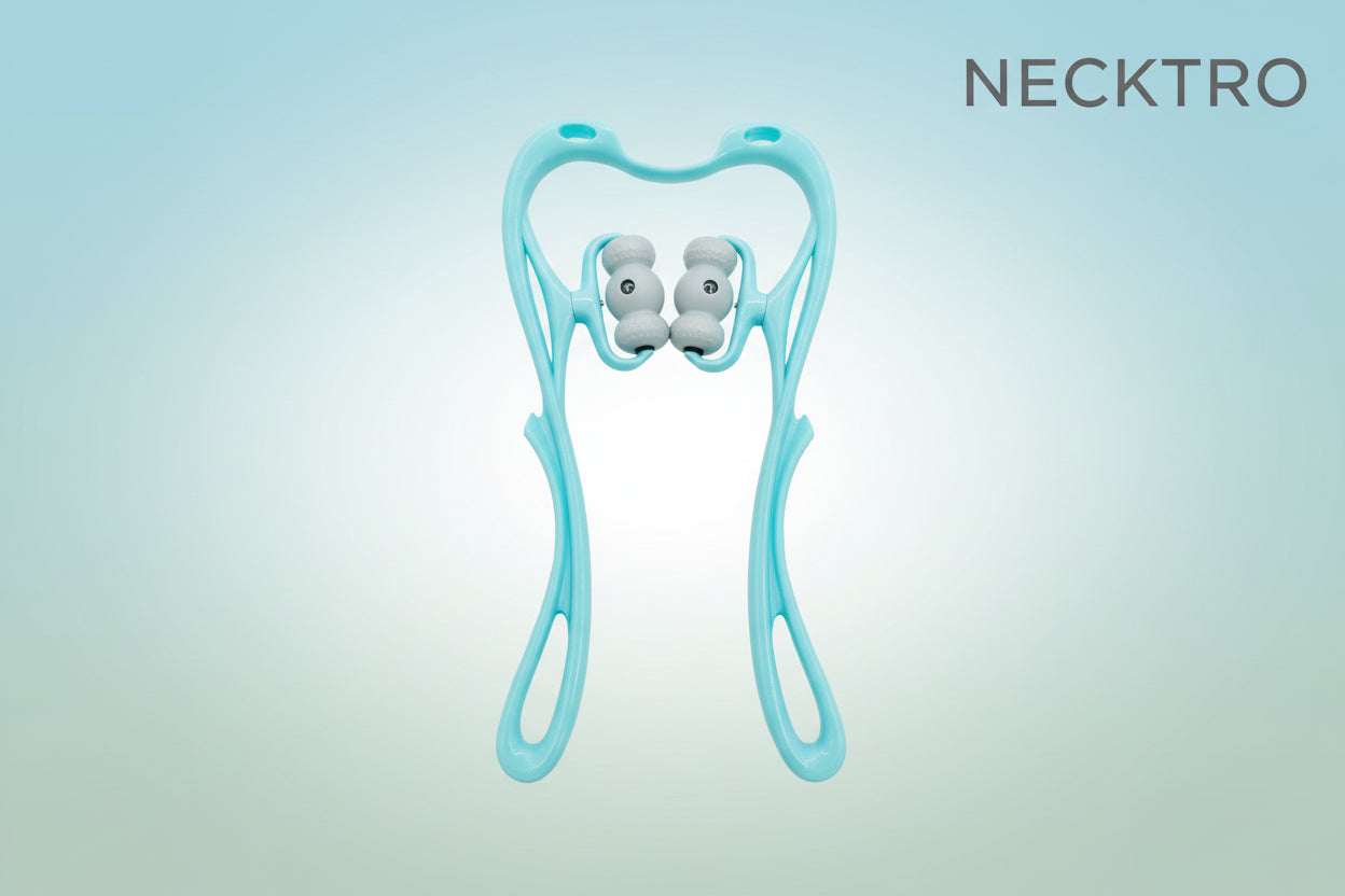 Neck Massage Roller – Necktro™ Handheld Massager for Muscle Relief