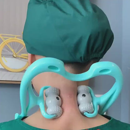 Neck Massage Roller – Necktro™ Handheld Massager for Muscle Relief